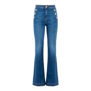 Bootcut Denim Jeans Nenette , Blue , Dames