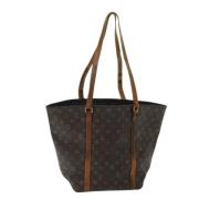 Pre-owned Canvas shoulder-bags Louis Vuitton Vintage , Brown , Dames