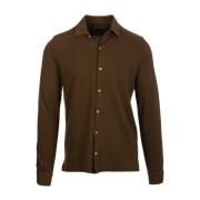 Bruine Casual Overhemden Bl'ker , Brown , Heren