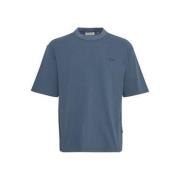 Relaxed Fit T-shirt met Borstprint Casual Friday , Blue , Heren
