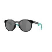 Zwarte Prizm Gepolariseerde Zonnebril Oakley , Black , Unisex