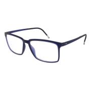 Navy Blue Brilmonturen EOS View Silhouette , Blue , Unisex