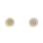 Pre-owned Plastic chanel-jewelry Chanel Vintage , Beige , Dames