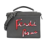 Pre-owned Leather fendi-bags Fendi Vintage , Gray , Dames