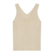 Fijngebreide top slim Marc O'Polo , Beige , Dames