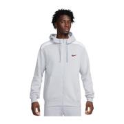 Sportswear Club Fleece Full Zip Hoodie Nike , Gray , Heren