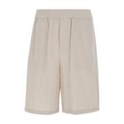 Casual Shorts Ami Paris , Beige , Heren