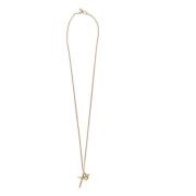 Gouden Kruis Wapenschild Ketting Sieraden Emanuele Bicocchi , Yellow ,...