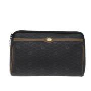 Pre-owned Canvas clutches Dior Vintage , Black , Dames