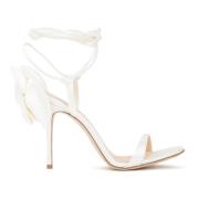 Ivoor Bloem Schoenen Magda Butrym , Beige , Dames