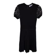 Pre-owned Polyester dresses Valentino Vintage , Black , Dames