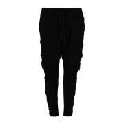 Slim Fit Broek met Zakken La Haine Inside Us , Black , Heren