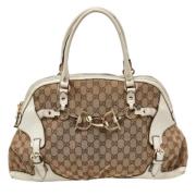 Pre-owned Leather handbags Gucci Vintage , Multicolor , Dames