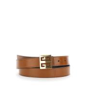 Omkeerbare Gesp Riem Bruin Givenchy , Brown , Dames