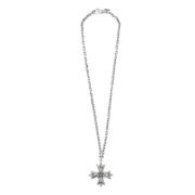 Zilveren Crest Ketting Handgemaakte Sieraden Emanuele Bicocchi , Gray ...