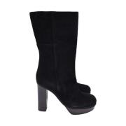 Pre-owned Suede boots Marni Pre-owned , Black , Dames