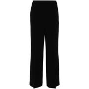 Wijde Pijp Zwarte Broek Theory , Black , Dames