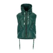 Glanzende Puff Donsjas Khrisjoy , Green , Dames