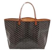 Pre-owned Leather totes Goyard Vintage , Brown , Dames