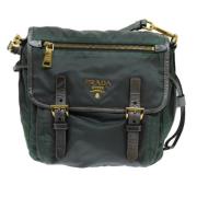 Pre-owned Fabric prada-bags Prada Vintage , Green , Dames