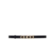 Stijlvolle Riem met Gesp Gucci , Black , Dames