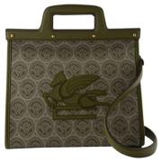 Cotton handbags Etro , Green , Dames