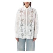 Ivoor Kant Bloes Aw24 Zimmermann , White , Dames