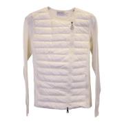 Pre-owned Polyester outerwear Moncler Pre-owned , Beige , Dames