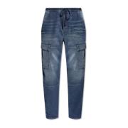 Jeans 2050 D-Krooley-Cargo Diesel , Blue , Heren