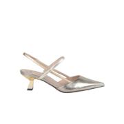 Grijze platte schoenen met slingback Roberto Festa , Gray , Dames