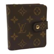 Pre-owned Canvas wallets Louis Vuitton Vintage , Brown , Dames