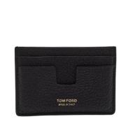 Pre-owned Leather wallets Tom Ford Pre-owned , Black , Heren