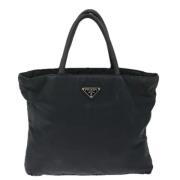 Pre-owned Fabric totes Prada Vintage , Black , Dames