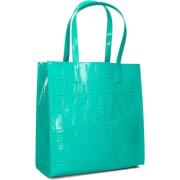 Blauwe Croccon Shopper Tas Ted Baker , Blue , Dames