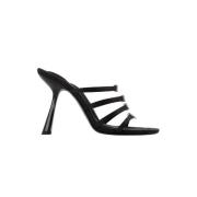 Leather sandals Alexander Wang , Black , Dames