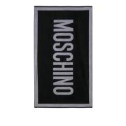 Zwart Zee Kleding Handdoek Love Moschino , Black , Dames