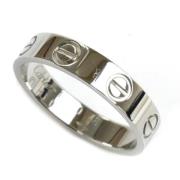 Pre-owned Platinum rings Cartier Vintage , Gray , Dames