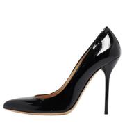 Pre-owned Leather heels Gucci Vintage , Black , Dames