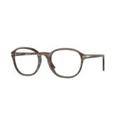 Stijlvolle Carey Frame Zonnebril Persol , Brown , Unisex