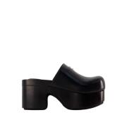 Zoe Leren Muiltjes - Noir Zwart Alexander Wang , Black , Dames