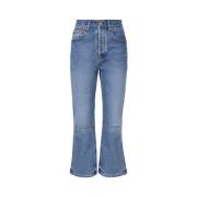 Denim Jeans met Paw Leg Jacquemus , Blue , Dames