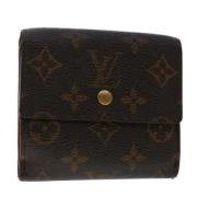 Pre-owned Canvas wallets Louis Vuitton Vintage , Brown , Dames