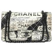 Pre-owned Leather chanel-bags Chanel Vintage , Multicolor , Dames