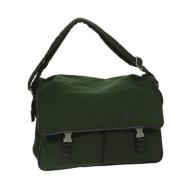 Pre-owned Nylon prada-bags Prada Vintage , Green , Dames