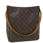 Pre-owned Canvas louis-vuitton-bags Louis Vuitton Vintage , Brown , Da...