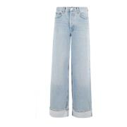 Wide Jeans Agolde , Blue , Dames