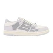 Grijze Sneakers Veters Leer Rubber Amiri , Gray , Heren