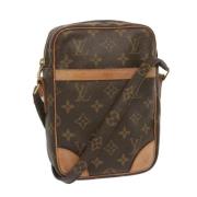 Pre-owned Canvas louis-vuitton-bags Louis Vuitton Vintage , Brown , Da...