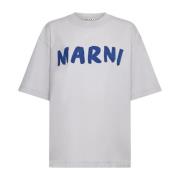 Stijlvolle T-shirts en Polos Marni , Gray , Dames