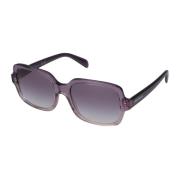 Stijlvolle Zonnebril 0Ea4195 Emporio Armani , Purple , Dames